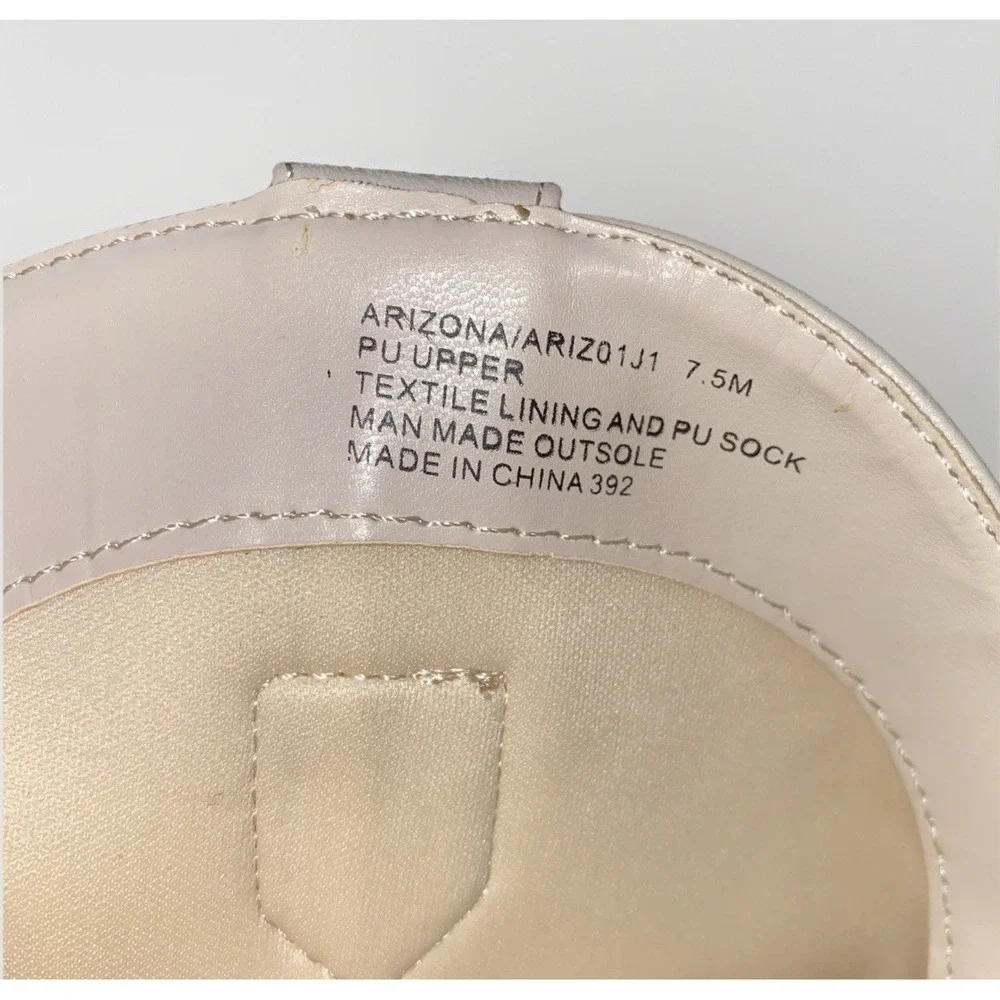 Stylish Country Core Madden Girl Arizona 18" Long White Cowgirl Boots 7.5 - Picture 5 of 5